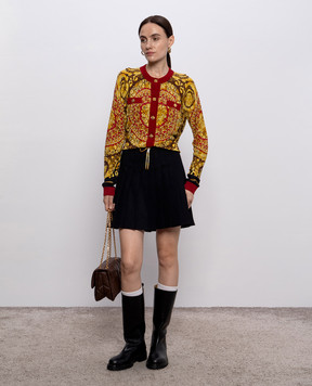Versace Кардиган Barrocco из шелка 10203821A14755