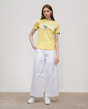Max Mara Білі широкі штани VINCENT VINCENT