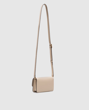 Valentino Бежева шкіряна сумка крос-боді VAIN 6W0B0R71GCB