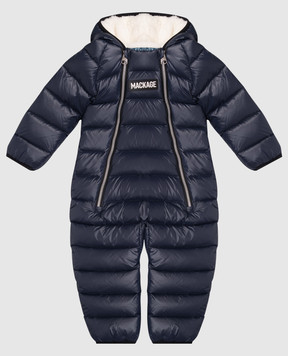 Mackage Дитячий синій пуховий комбінезон BAMBI BAMBI