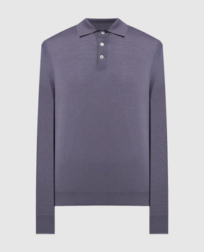 Brunello Cucinelli Фиолетовый джемпер из шерсти и кашемира M2400295