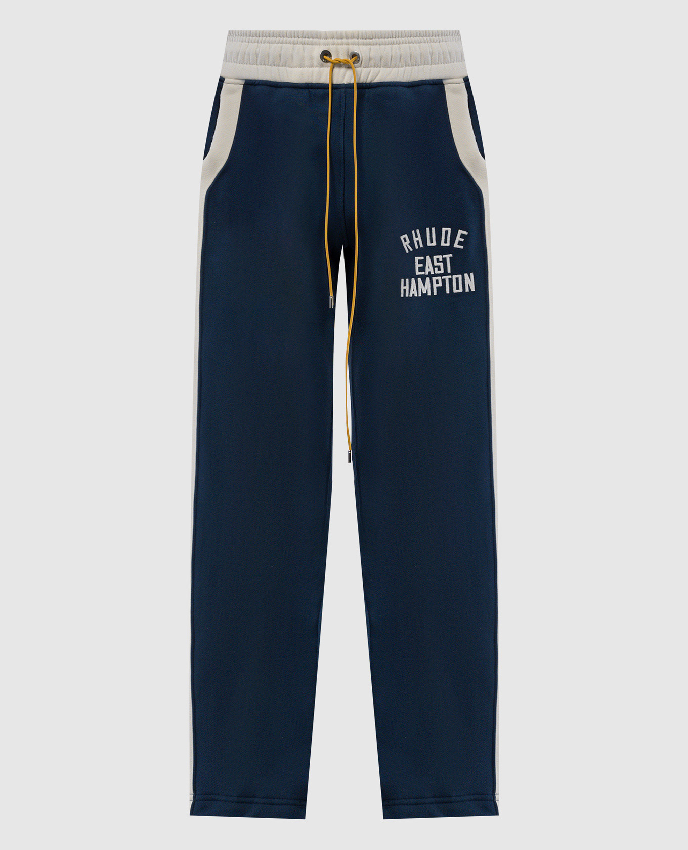 Синие спортивные штаны East Hampton с вышивкой логотипа