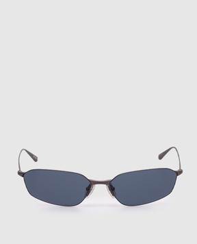 Balenciaga Серые очки Invisible Oval 812822T0005