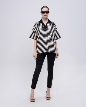 Dondup Черные брюки с монограммой логотипа DP066JS0238DXXX
