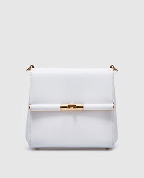Dolce&Gabbana Біла шкіряна сумка крос-боді Marlene BB7726A3G19