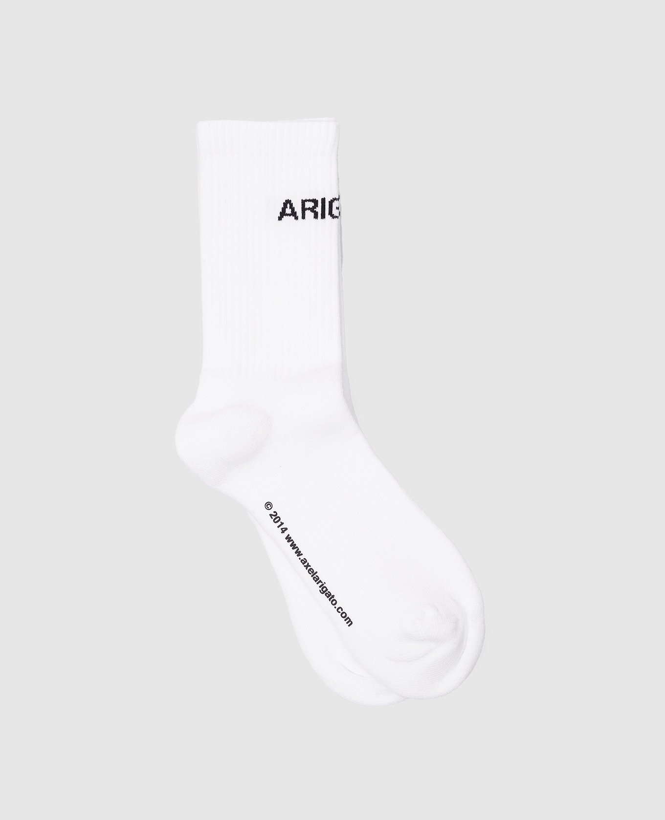 Белые носки с контрастным логотипом