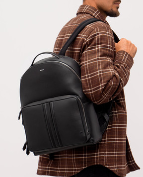 Bally Чорний шкіряний рюкзак Mythos MAK03QEC001
