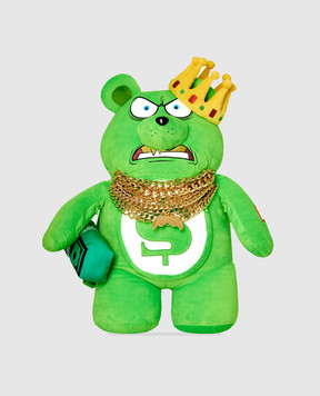 Sprayground Дитячий зелений рюкзак MONEY BEAR 910B6783NSZ