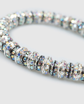 Pearl Octopuss.Y Серебряное колье с критсалами ASHNECKLACE