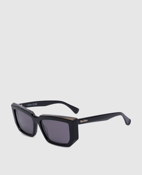 Max Mara Чорні сонцезахистні окуляри GLIMPSE7 GLIMPSE7