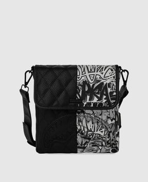 Sprayground Детская черная сумка Graf Quilt 910B6843NSZ