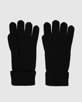 Woolrich Черные перчатки с шерстью с логотипом CFWOAC0347MRUF0659