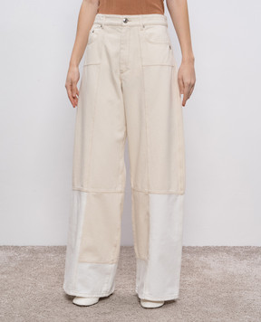 Max Mara Sportmax Бежеві джинси ETUANIA ETUANIA