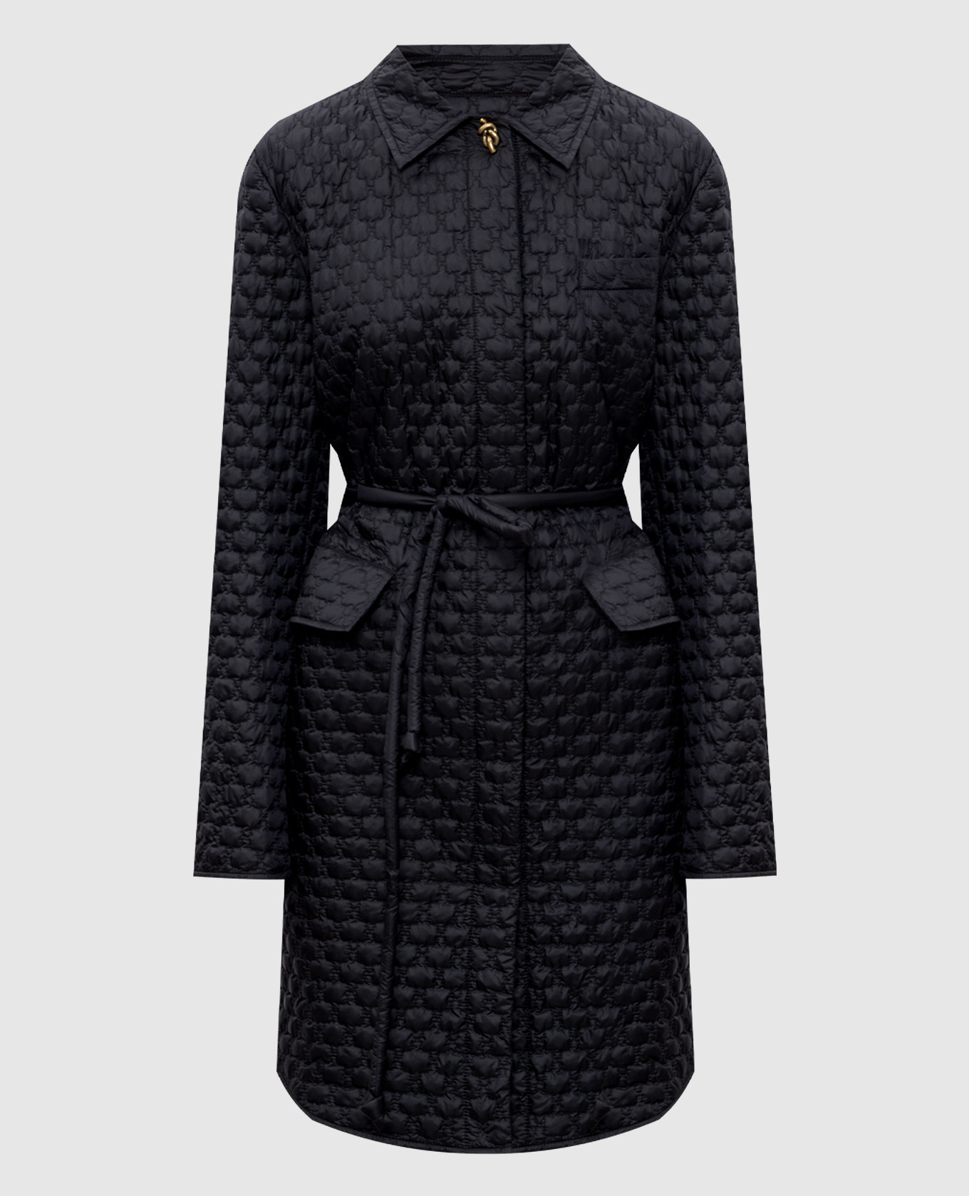 

Черная стеганная пуховая куртка Raissac, Черный, Куртки