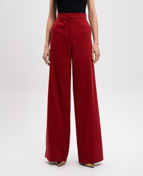 Max Mara Червоні штани RUGGERO RUGGERO