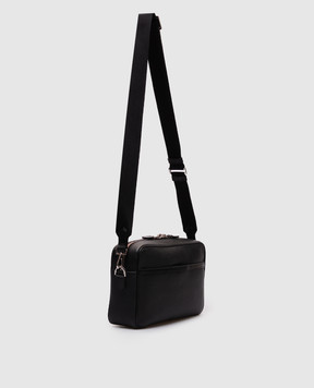 Tom Ford Чорна шкіряна сумка з патчем логотипа H0654LCL213S