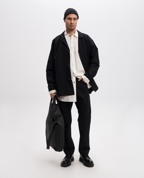 Jan Jan Van Essche Чорні штани з вовною TROUSERS70ALPACAWOCOT