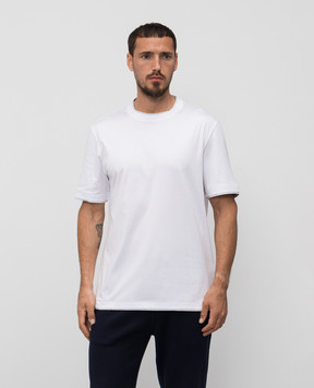 Brunello Cucinelli Белая футболка M0B137427