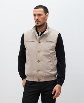 Brunello Cucinelli Бежевий жилет MD4796522