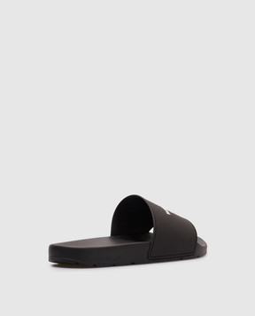 Off-White Черные слайдеры This That OMIU003S25MAT001