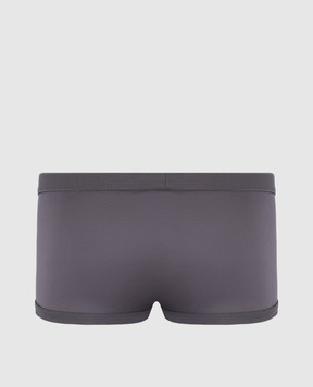 Zimmerli Сірі труси-боксери з логотипом 2861445