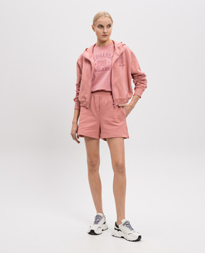 Dolce&Gabbana Рожева спортивна куртка з логотипом F9S15ZGDCX4