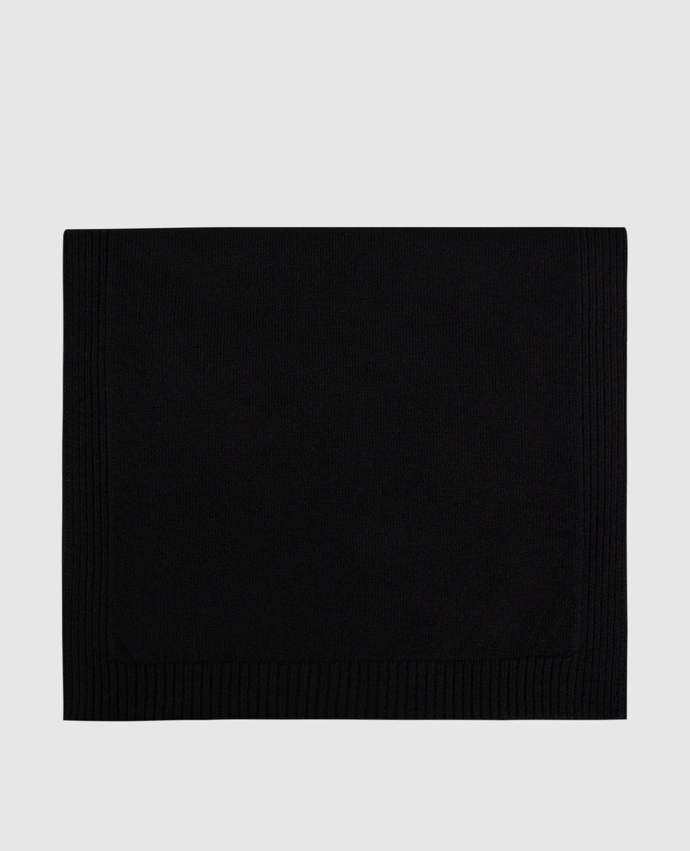 

Черный шарф из кашемира, Шарфы