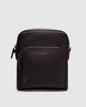 Gianni Chiarini Коричневая кожаная сумка FLORENCE BSUB18269GRNCRV