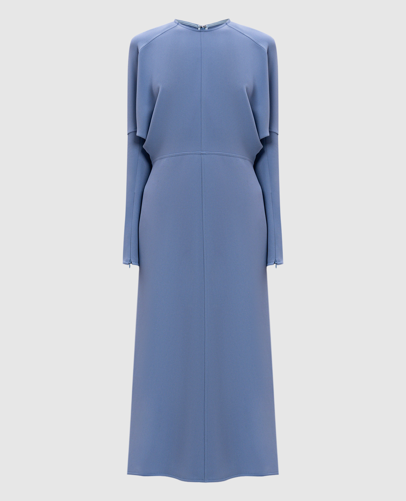 

Голубое платье миди, Голубой, Повседневные платья