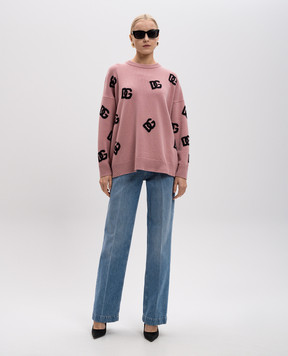 Dolce&Gabbana Блакитні джинси з ефектом потертості FTC8CDG8MB2