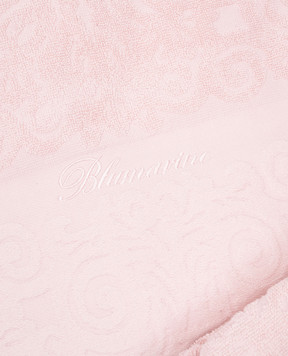 Blumarine Розовый набор полотенец с вышивкой логотипа H0000190016