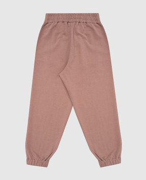 Brunello Cucinelli Детские бежевые джогеры BN05NE625B