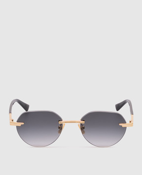 Bottega Veneta Черные очки Glaze 821523V4450