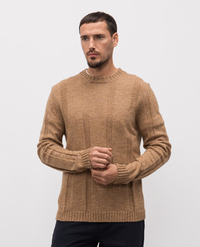 Officina 36 Коричневый свитер CUAR14