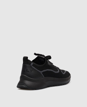 Bally Черные кроссовки с логотипом MSK0ABTE027