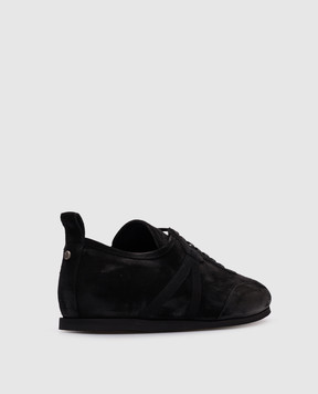 Ann Demeulemeester Чорний замшеві кросівки Siru B0012585LT147