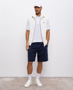 Brunello Cucinelli Белый жилет с логотипом логотип MM49A7450G