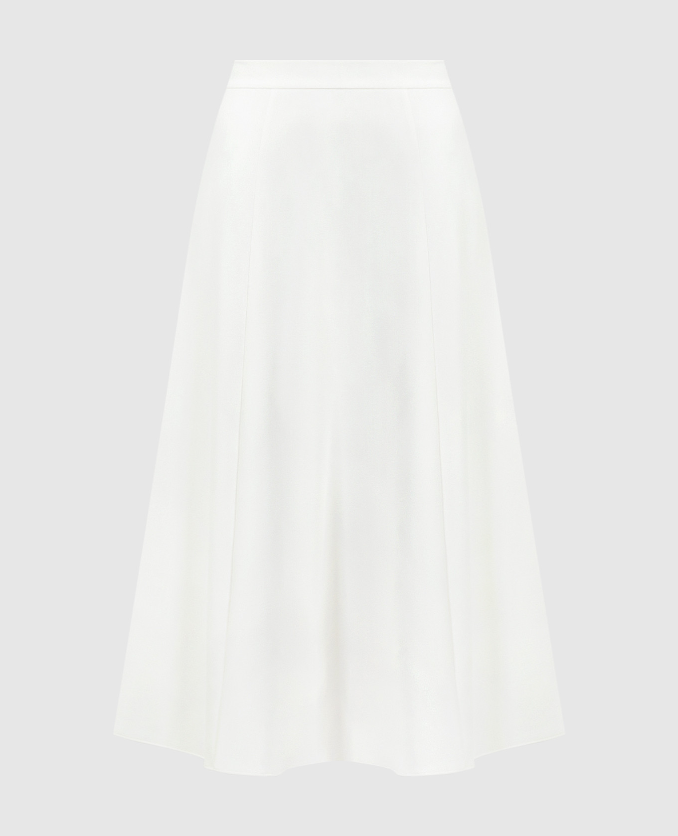 

Белая юбка миди, Белый, Юбки-а-силуэта