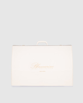Blumarine Розовое покрывало Marielle с вышивкой 253D1581