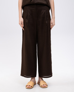 Max Mara Коричневі штани DAZZY DAZZY