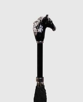 Pasotti Черный зонтик Black Horse PASOMITUO478RASOOXF18