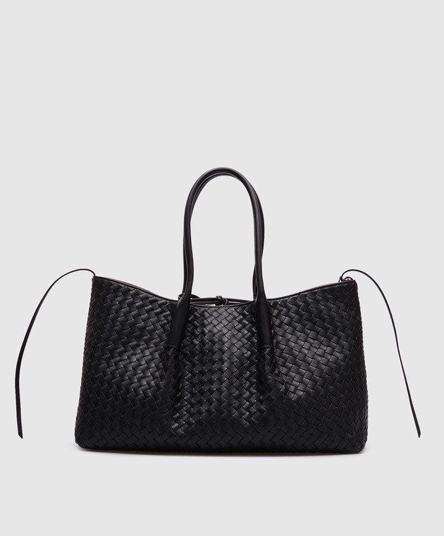Bottega Veneta - Двухсторонняя кожаная сумка-тоут Pinacoteca
