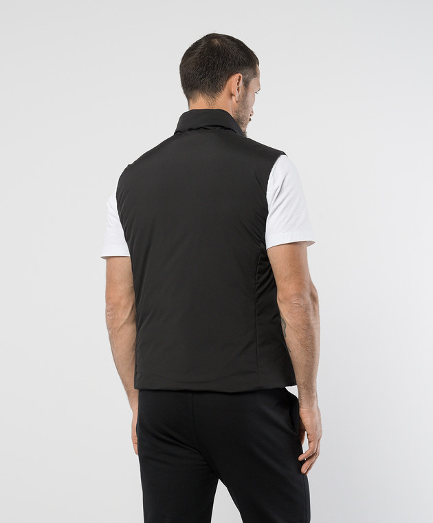 MooRER Чорний пуховий жилет UROS UROSSKT зображення 4