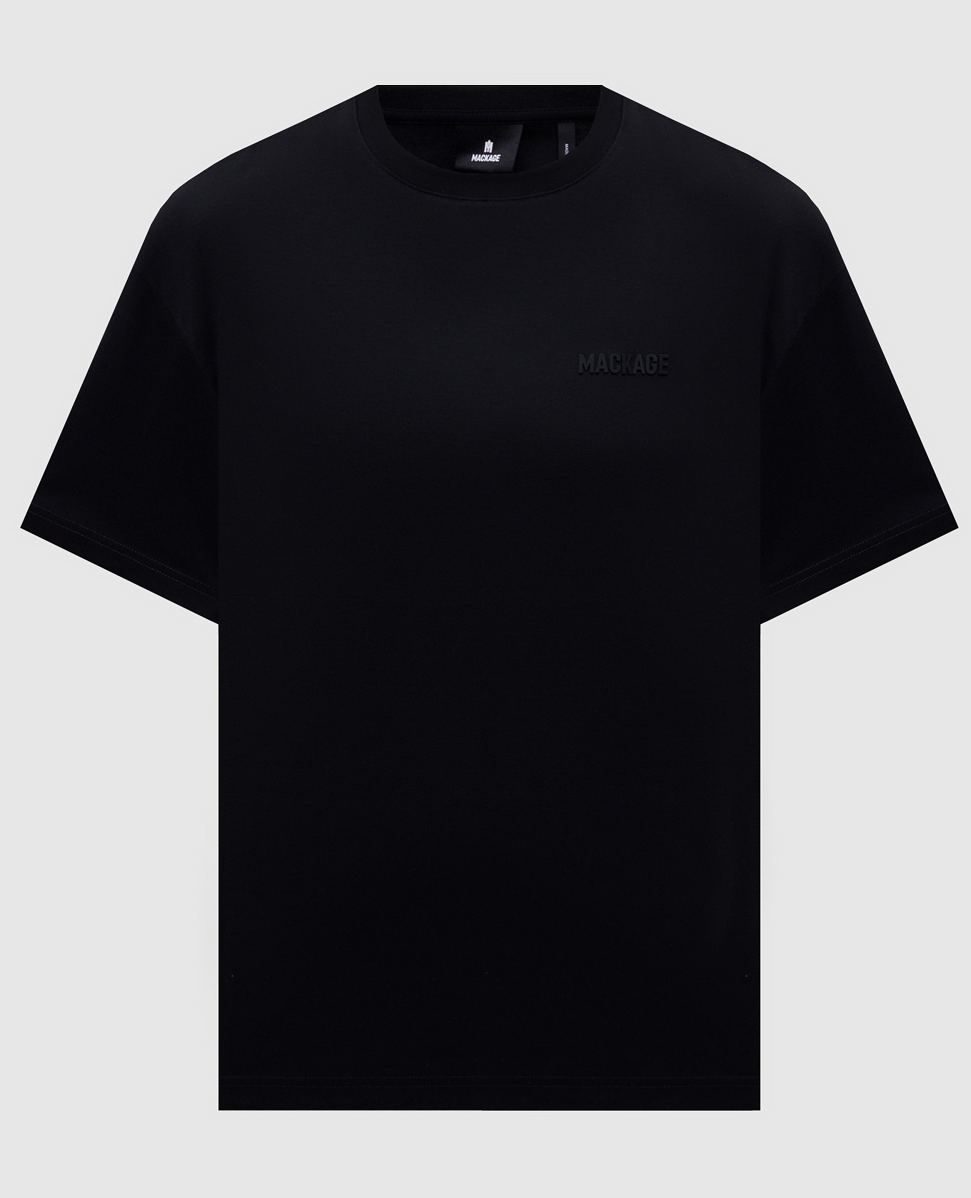 

Черная футболка TEE с логотипом, Черный, Футболки