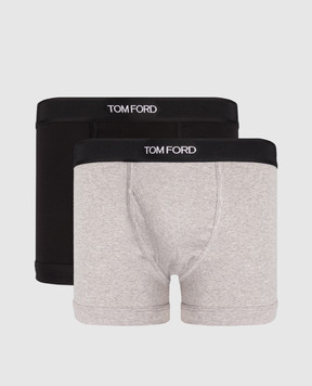 Tom Ford Набор трусов-боксеров с контрастным узором логотипа T4XC31040