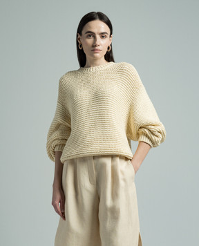 Loro Piana Жовтий светр FAN6372
