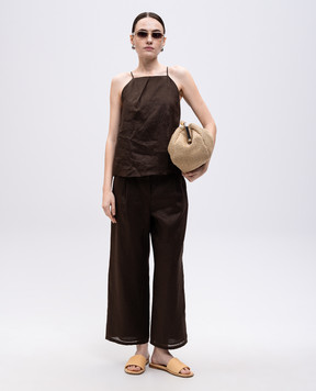 Max Mara Коричневі штани DAZZY DAZZY