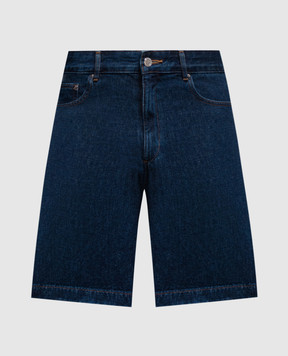 A.P.C Синие джинсовые шорты Helio COGXRH10176