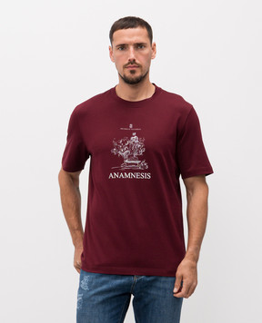 Brunello Cucinelli Футболка с принтом M0B138485