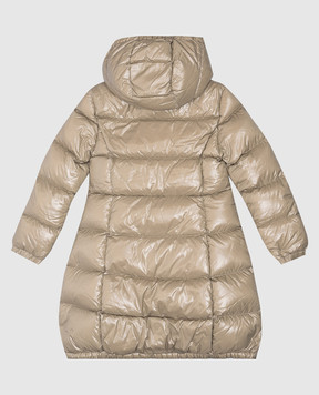 Moncler ENFANT Дитячий бежевий пуховик Bellevue J29541C000155963V1214